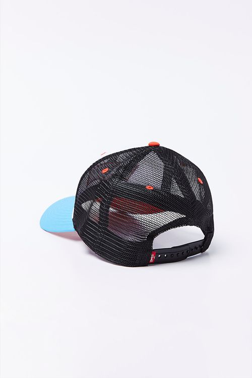 Curved Structured Visor Trucker - Batwing
