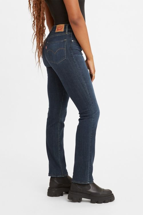 724 Levi's® High-Rise Straight Jeans Carbon