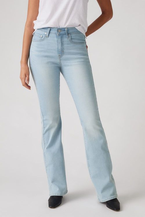 726 Hi Rise Flare Eternal Indigo Light